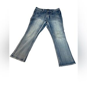 MsShe Stylish Blue Boot Cut Women's Jeans